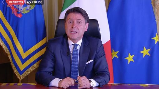 Conte: &quot;Sanzioni da 400 a tremila euro per chi esce di casa senza un valido motivo o trasgredisce altre disposizioni del decreto ministeriale&quot;