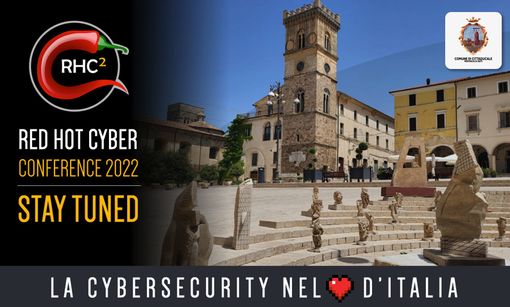Red Hot Cyber organizza a Cittaducale la prima Conferenza sulla Cybersicurezza Red Hot Cyber organizza a Cittaducale la prima Conferenza sulla Cybersicurezza
