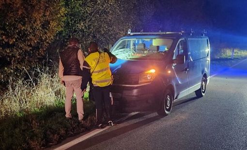 Il tratto di strada Revigliasco dove si è verificato l'incidente