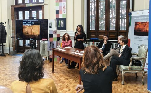 La presentazione di Becoming Climate che verrà inaugurata oggi La presentazione di Becoming Climate che verrà inaugurata oggi