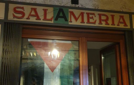 Il locale allestito in via Trento