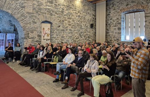 La platea alla presentazione di oggi alla Porte Reale