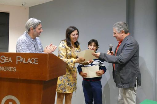 La premiazione a Cefalù La premiazione a Cefalù