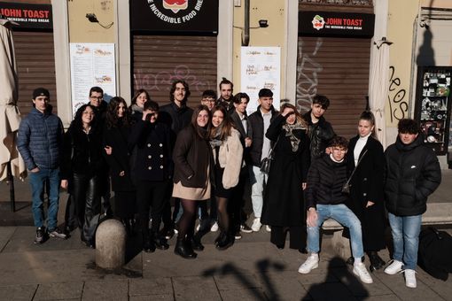 Gli studenti del Prever di Pinerolo