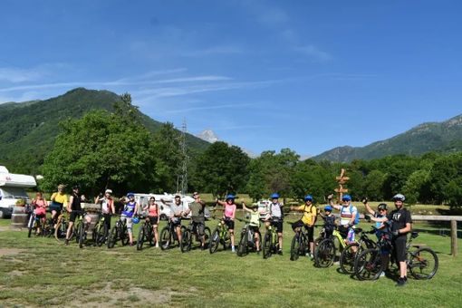 Ciclo-cena a Pian Munè di Paesana