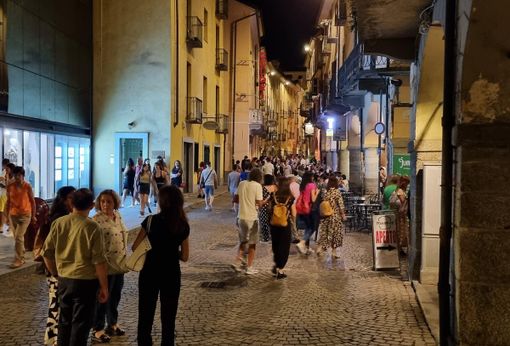 A spasso per Pinerolo durante la Festa della musica di sabato scorso