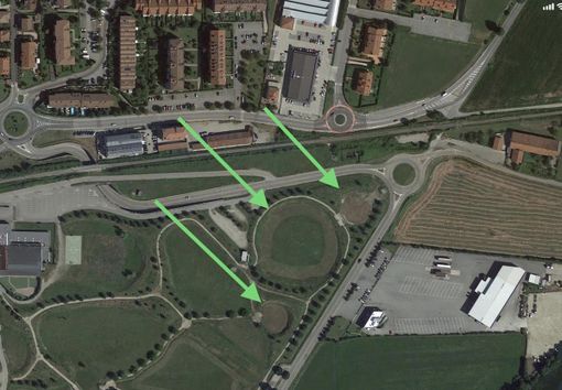L'area interessata dal progetto