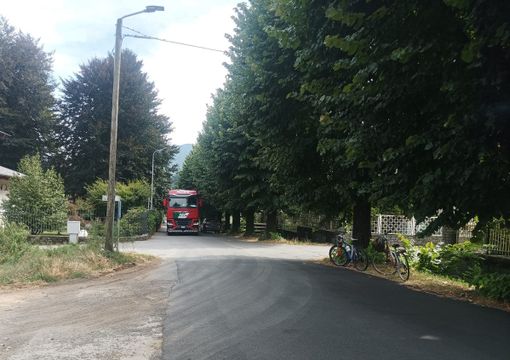 Via Monte Granero dove verrebbero abbattuti i tigli Via Monte Granero dove verrebbero abbattuti i tigli