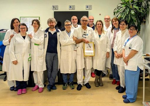 Parte dell'équipe del percorso ictus