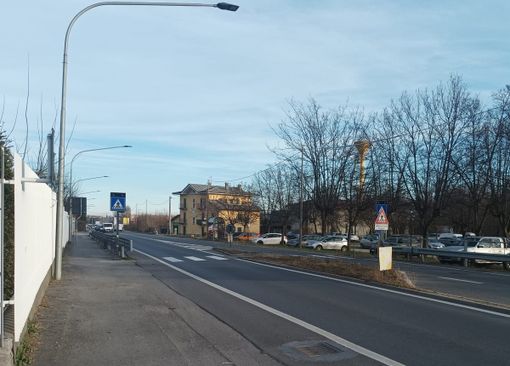 L’attraversamento per la Collins Aerospace di Luserna San Giovanni L’attraversamento per la Collins Aerospace di Luserna San Giovanni