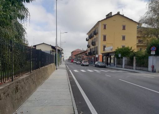 Uno scorcio della Provinciale 161