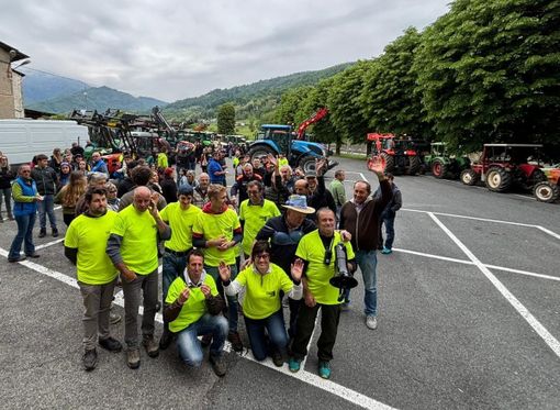 Tra vintage e debutti: la sfilata dei trattori di Luserna San Giovanni premia tutte le età Tra vintage e debutti: la sfilata dei trattori di Luserna San Giovanni premia tutte le età
