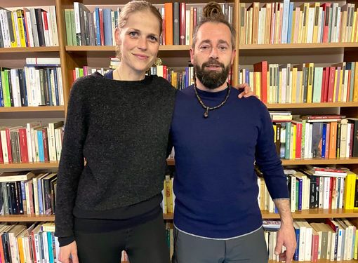 Da sinistra Barbora Vesela e Marco Masprone