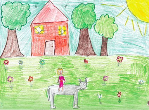 La regina Linda e gli amici del bosco disegnati dai bimbi di Bricherasio per aiutare la loro scuola La regina Linda e gli amici del bosco disegnati dai bimbi di Bricherasio per aiutare la loro scuola