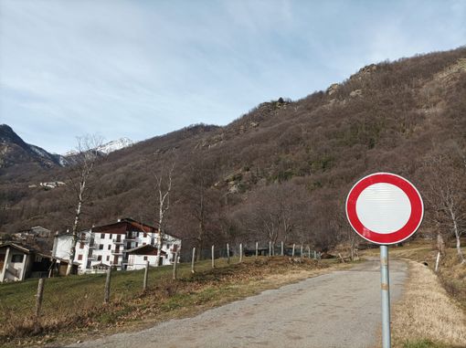 L’area in cui verrà realizzato il vallo