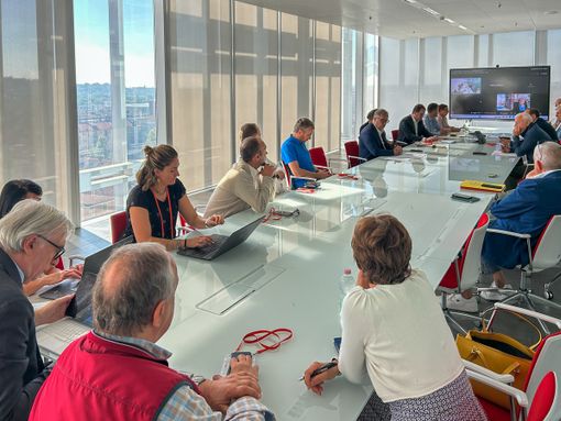 L'incontro al Grattacielo Piemonte