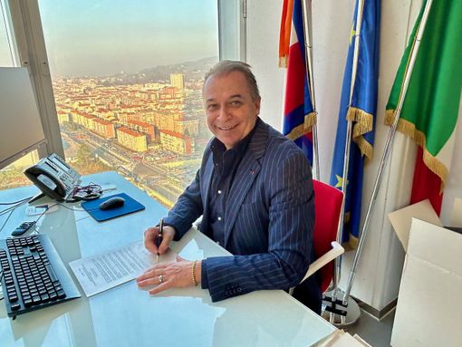 L’assessore al Commercio della Regione Piemonte Paolo Bongioanni