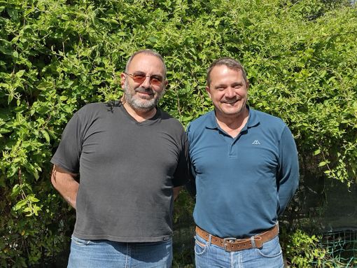 Da sinistra il vice Pasquale Mastrototaro e il presidente Enrico Biasiotto Da sinistra il vice Pasquale Mastrototaro e il presidente Enrico Biasiotto