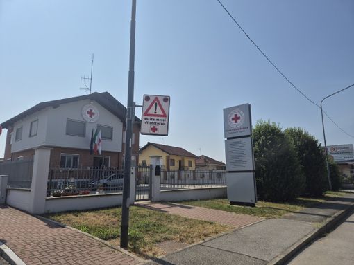 La sede della Cri di Vigone La sede della Cri di Vigone