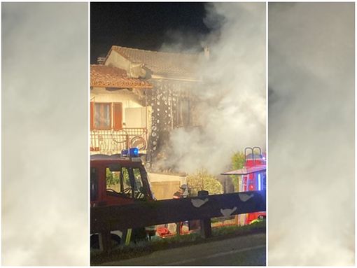 Fiamme nella notte in una casa di Cardè: la vittima è un 40enne albanese [VIDEO]