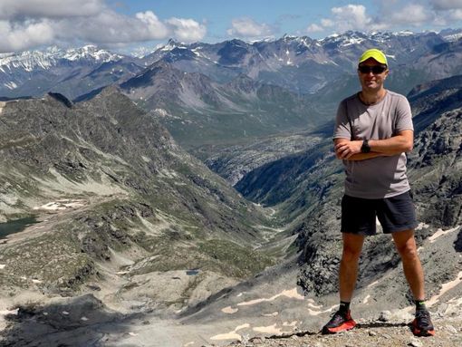 Daniele Fra in una delle sue uscite Daniele Fra in una delle sue uscite