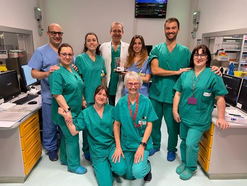 L'équipe di cardiologia dell’AslTo3 L'équipe di cardiologia dell’AslTo3