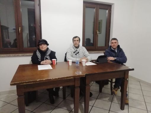 Da sinistra Foti, Massimino e Galeazzi