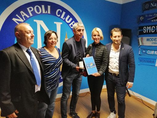 L'ospite d'onore Giovanni Francini al centro L'ospite d'onore Giovanni Francini al centro