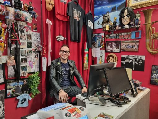 Manuel Lardaruccio, titolare di Rocker Manuel Lardaruccio, titolare di Rocker