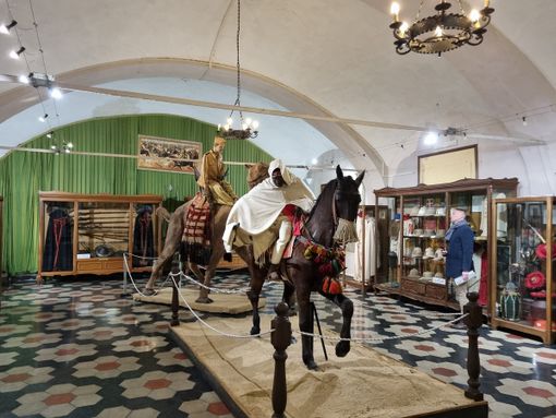 Una delle sale del Museo della Cavalleria Una delle sale del Museo della Cavalleria