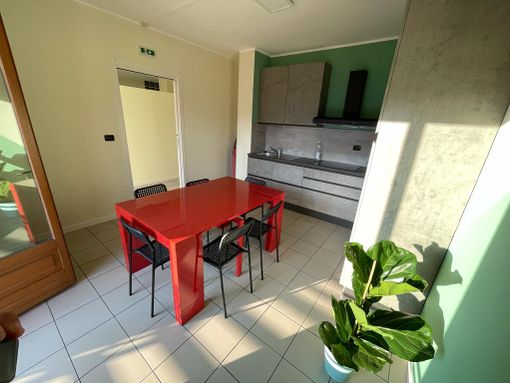 Un dettaglio degli interni del nuovo centro diurno 'L'Ippogrifo' di Pinerolo Un dettaglio degli interni del nuovo centro diurno 'L'Ippogrifo' di Pinerolo