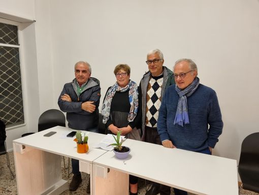 Da sinistra Spidalieri, Cavallo, Berti ed Enrietto