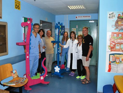 La donazione alla Pediatria di Pinerolo