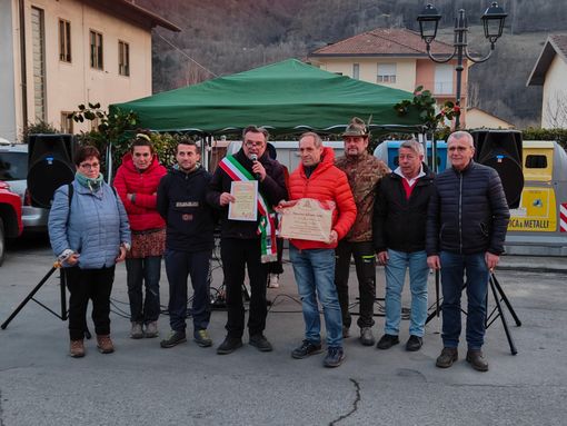 La premiazione di Lidermano Bertalmio La premiazione di Lidermano Bertalmio