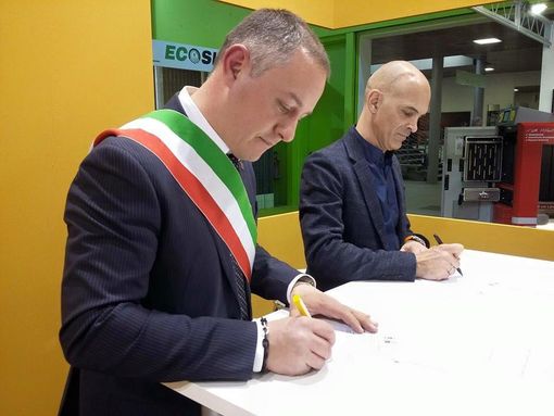 Il sindaco Andrea Ferretti Il sindaco Andrea Ferretti