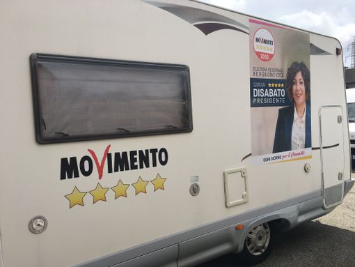 Parte il Tour Elettorale del M5S: in camper attraverso il Piemonte per sostenere Sarah Disabato Parte il Tour Elettorale del M5S: in camper attraverso il Piemonte per sostenere Sarah Disabato