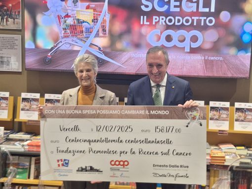 Nova Coop rafforza il legame con la Fondazione per la ricerca sul cancro Nova Coop rafforza il legame con la Fondazione per la ricerca sul cancro