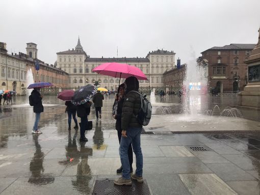 pioggia a torino