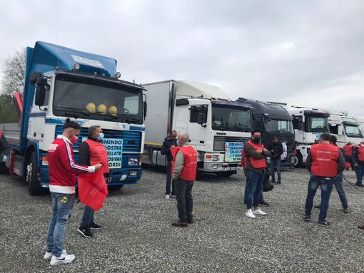 Giostrai in protesta Giostrai in protesta