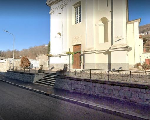 La parrocchiale di Pinasca La parrocchiale di Pinasca