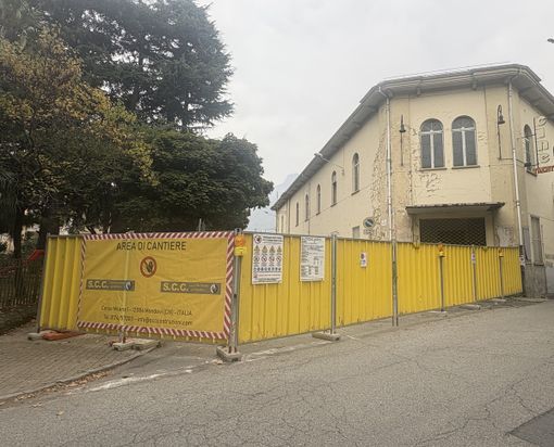 Il cantiere del Cinema Teatro