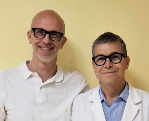 Da sinistra Sardo e De Pascale Da sinistra Sardo e De Pascale