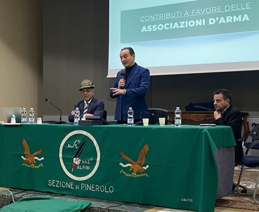 Da sinistra Buttigliero, Cirio e il sindaco Salvai