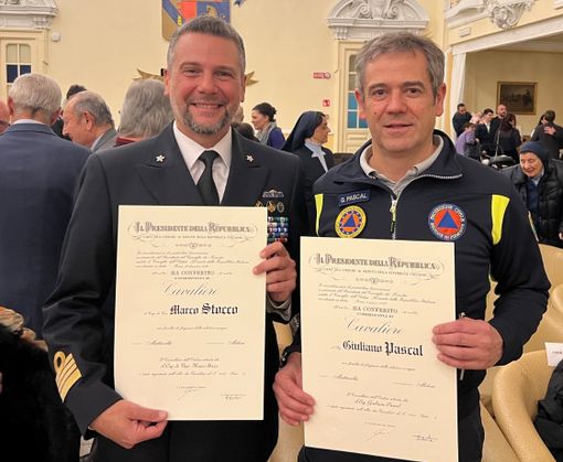 Giuliano Pascal (a destra) con Marco Stocco