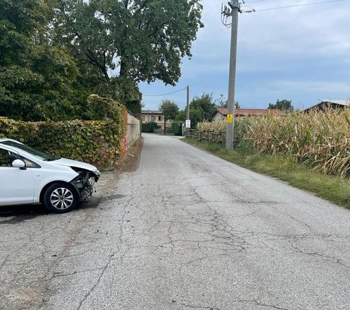 L’auto incidentata lo scorso 25 settembre