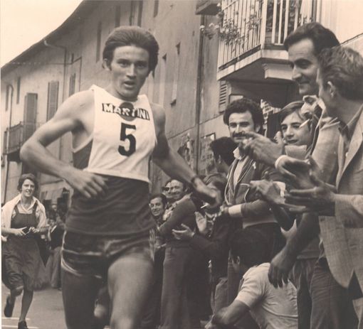 Carlo Degiovanni in gara alla prima edizione