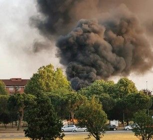 incendio giardini di via trento incendio giardini di via trento