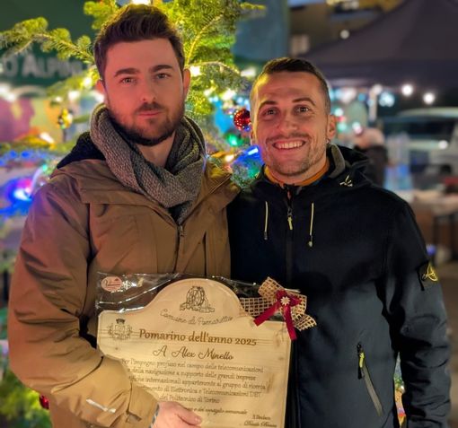 Da sinistra Minetto e Peyronel