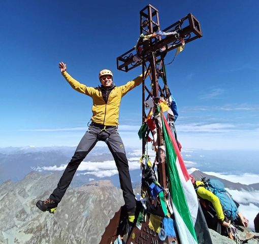 Sandro Maranetto sul Monviso