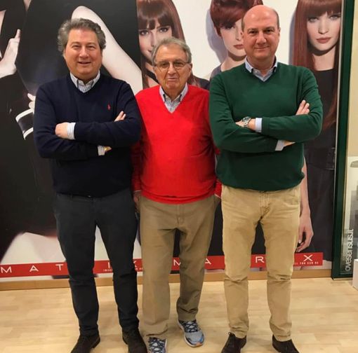 Da sinistra Paolo, Piero e Fabio Giordano Da sinistra Paolo, Piero e Fabio Giordano